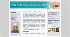 Desktop Screenshot of maxillofacialsurgeons.org.uk